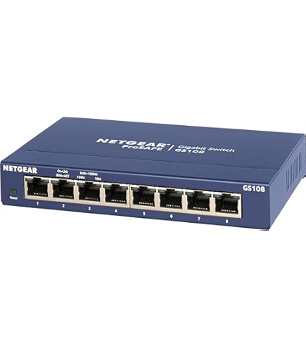 Amazon.co.jp: NETGEAR GS110TP 8ポート + スマートスイッチ