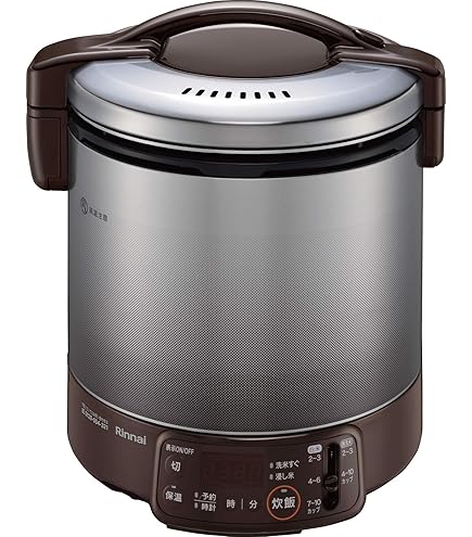 Amazon.co.jp: リンナイ ガス炊飯器 RR-030VQ（DB）都市ガス用