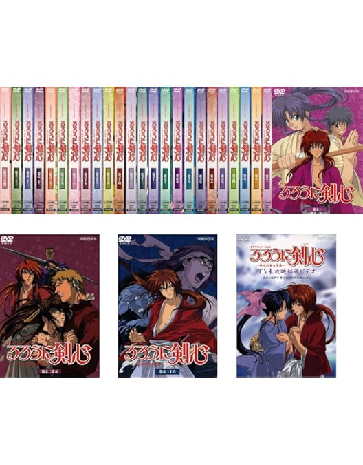 Amazon.co.jp: るろうに剣心 -明治剣客浪漫譚- 全94話 DVDBOX [Import