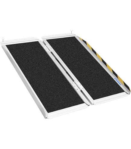 Amazon | イーストアイ (PVS090) ポータブルスロープ アルミ2折式