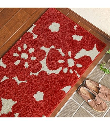 Amazon.co.jp: Flower Floor Matフロアマット 村上隆 お花 kaikaikiki