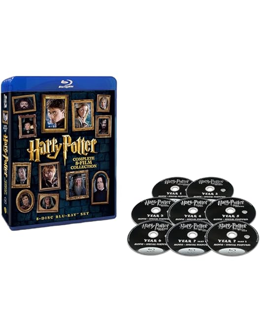 Amazon.co.jp: ハリー・ポッター 8-Film ブルーレイセット (8枚組