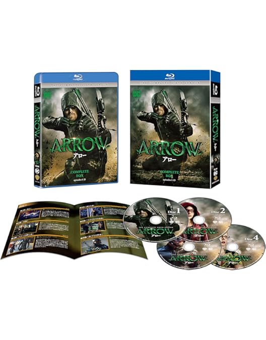Amazon.co.jp: ARROW/アローブルーレイ コンプリート・ボックス(4枚組