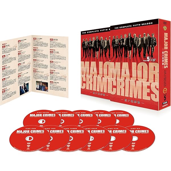 Amazon.co.jp: MAJOR CRIMES ~重大犯罪課 1stシーズン (1~10話・5枚組