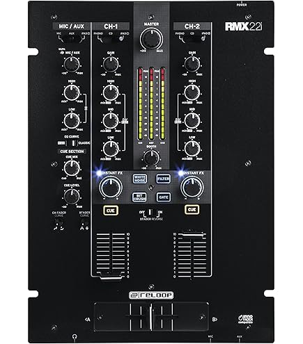 Amazon | DENON DJミキサー ブラック DN-X1500S | DJミキサー | 楽器