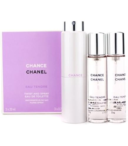 Amazon.com : Set of 2 - Chance Eau Tendre for Women, Eau De Parfum
