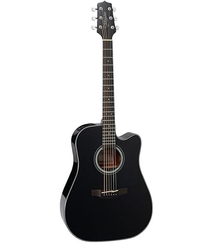 Amazon.com: Takamine GD30-BLK Dreadnought Acoustic Guitar, Black