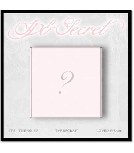Amazon.com: Ive - 4th EP Ive Secret Loved Ive version Limited