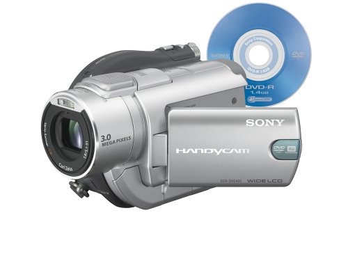 Sony DCR-DVD405 3MP DVD Handycam Camcorder with 10x Optical Zoom