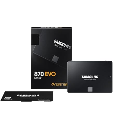 Amazon.com: Samsung 870 QVO MZ-77Q1T0BW | 2.5