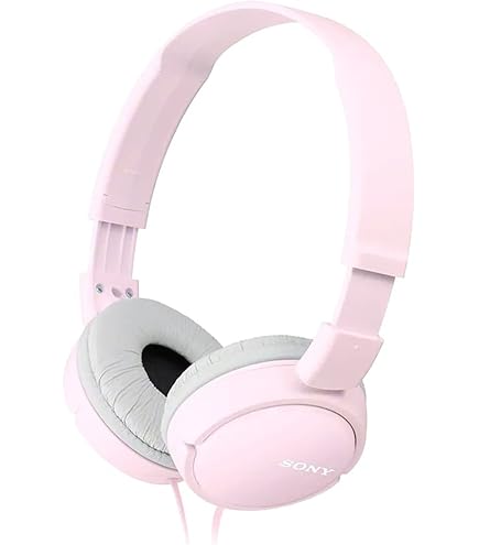 Amazon.com: Sony ZX Series Stereo Headphones (Rose) : Electronics