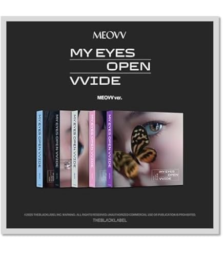 Amazon.com: MEOVV MY EYES OPEN VVIDE 1st EP Album (MEOVV - Random
