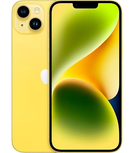 Amazon.com: Apple iPhone 14, 256GB, Yellow - Unlocked (Renewed