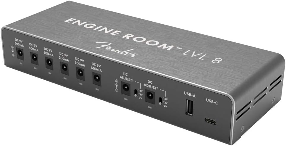 Fender Engine Room LVL8 Power Supply - 9V/500mAのアウトプットを8