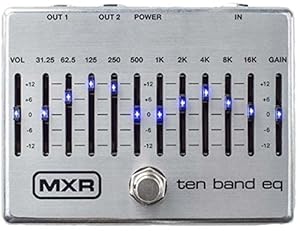 MXR KFK-1 TEN BAND EQUALIZER - スレイヤーのギタリスト「ケリー
