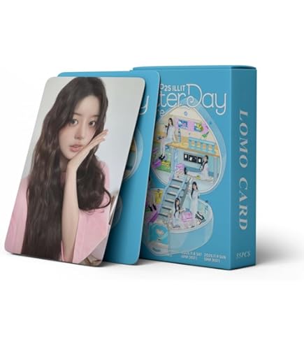 Amazon.com: sunlelekz ILLIT 2025 Glitter Day in Seoul Laser Lomo