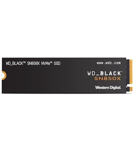 Amazon.com: WD_Black SN850X 2TB NVMe PCIe 4.0 x4 M.2 Internal
