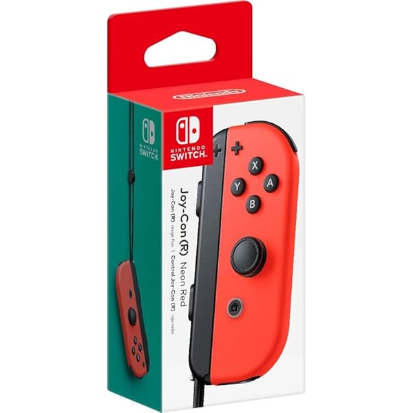 Amazon.com: Nintendo Switch Joy-Con (Right) - Neon Red : Video Games