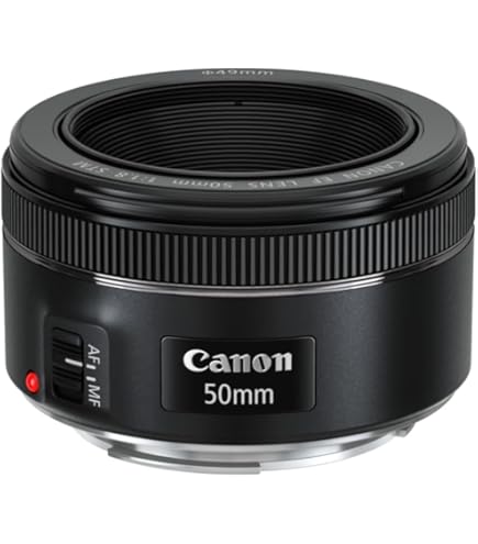 Amazon.com : Canon EF 50mm f/1.8 STM Lens (Renewed) : Electronics