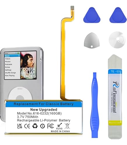 Amazon.com: Replacement for iPod Classic 6th GEN A1238 (80GB