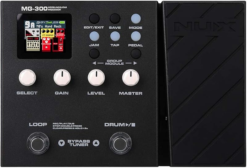 NUX MG-300 - コスパに優れながらも機能充実したマルチエフェクター