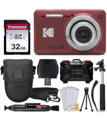 Amazon.com : Kodak PIXPRO FZ55 Digital Camera (Black) + 32GB