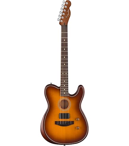 Amazon.com: Fender Acoustasonic Player Telecaster Acoustic