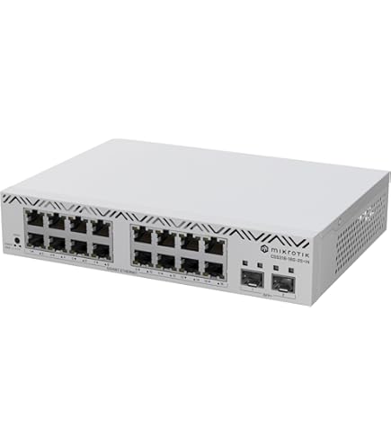 Amazon.com: Mikrotik CSS326-24G-2S+RM 24-Port gigabit Managed