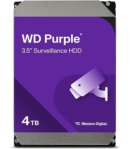 Western Digital 4TB WD Purple Surveillance Internal Hard Drive HDD