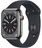 Amazon.com: Apple Watch Series 8 [GPS, 41mm] - Midnight Aluminum