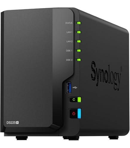 Amazon.com: Synology DS224 2-Bay Diskstation NAS, Intel Celeron