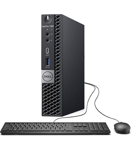 Amazon.com: Dell OptiPlex 5060 Micro Desktop Computer | Hexa Core