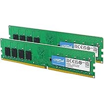 Crucial 64GB DDR4 RAM Kit (2x32GB), 3200MHz (PC4-25600) CL22