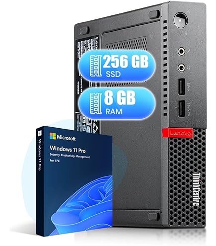 Amazon.com: Lenovo ThinkCentre M630e Tiny Desktop Computer - Intel