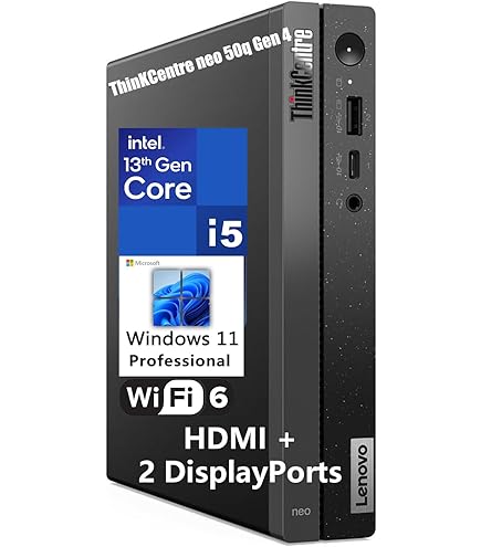 Amazon.com: Lenovo ThinkCentre M720Q Tiny Desktop, Intel i7 8700T