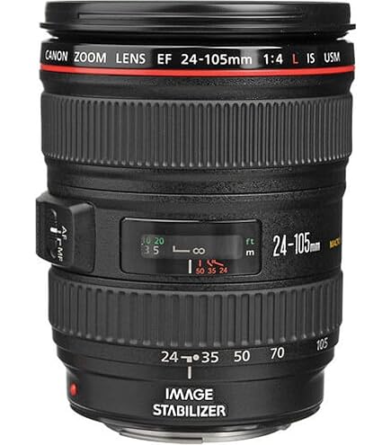 Amazon.com : Canon EF 24-105mm f/4L IS USM Zoom Lens - White Box