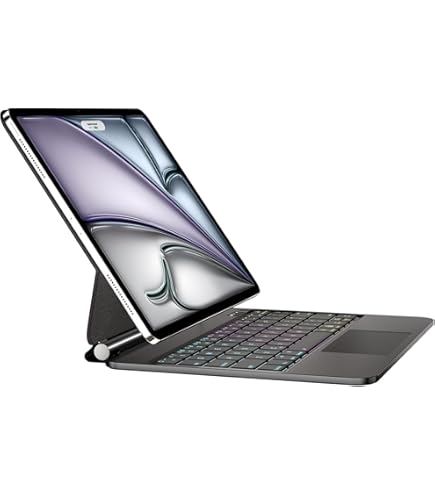 Amazon.com: doqo Keyboard case for iPad Air 13 (M2) 2024/ (M3