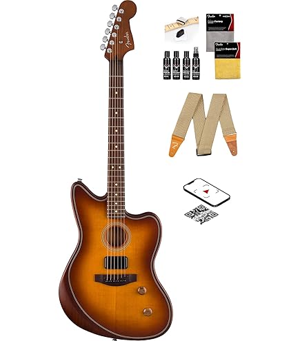 Amazon.com: Fender American Acoustasonic Telecaster Acoustic