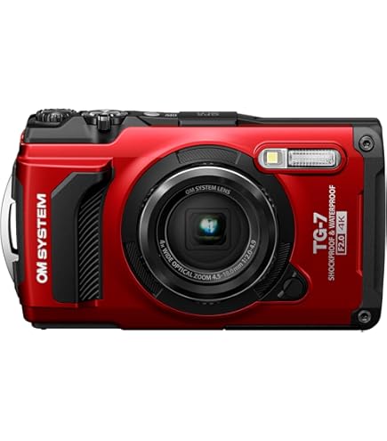Amazon.com : OM SYSTEM Olympus TG-6 Red Underwater Camera