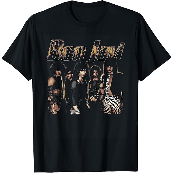 Amazon.com: Bon Jovi Keep The Faith T-Shirt : Clothing, Shoes