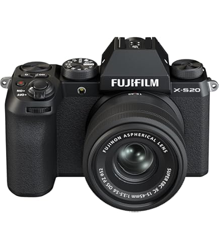 Amazon.com : Fujifilm X-T100 w/XC15-45mm Lens Kit Dark Silver X