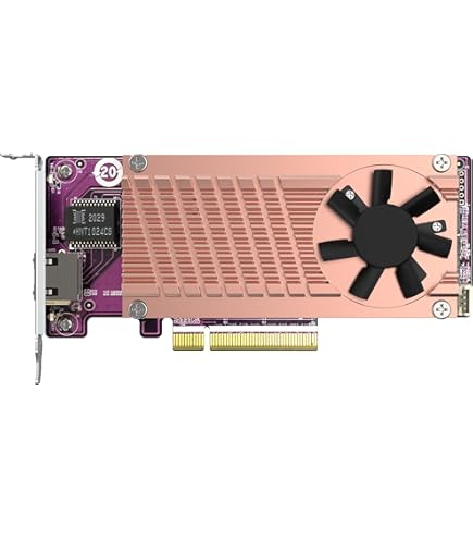 Amazon.com: QNAP QM2-4P-384 Quad M.2 PCIe SSD Expansion Card
