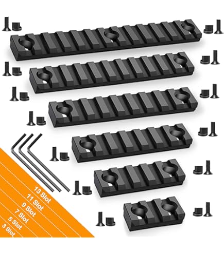 Amazon.com: Arisaka Defense Low Profile 3 Slot 1913 Picatinny Rail