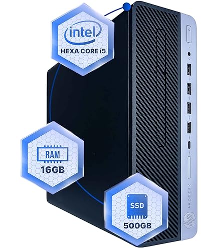 Amazon.com: HP ProDesk 600 G4 SFF Business Desktop Black (Intel i5