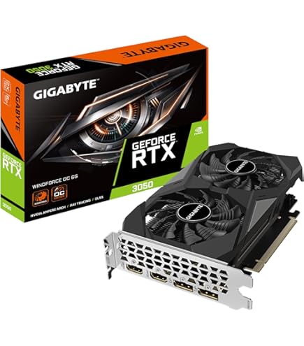 Amazon.com: MSI GeForce RTX 3050 Ventus 2X E 6G OC Gaming Graphics