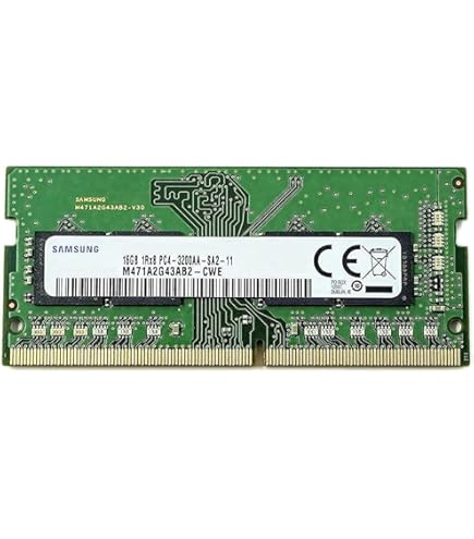 Samsung 16GB DDR4 3200MHz SODIMM PC4-25600 CL22 2Rx8 1.2V 260-Pin