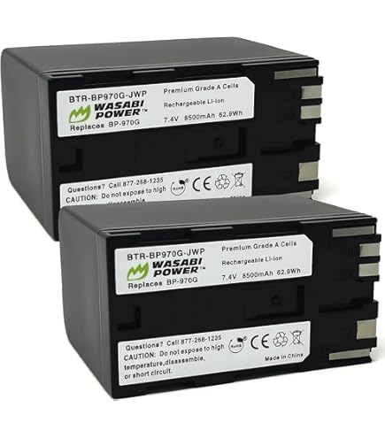 Amazon.com : Canon Battery Pack BP-975 for XF305, XF300, XF205