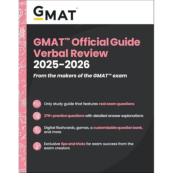 GMAT Official Guide 2025 - 2026: Book + Online Question Bank: GMAC