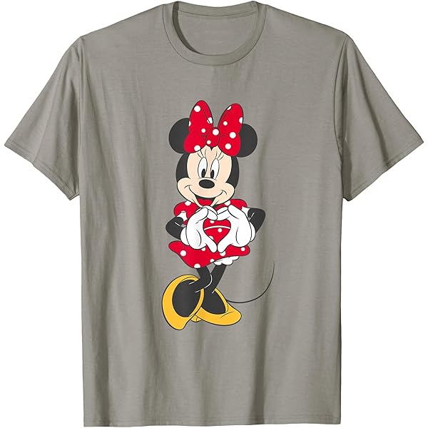 Amazon.com: Disney Mickey And Friends Heart Hands Portrait T-Shirt