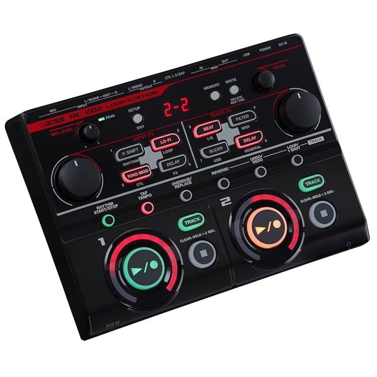 BOSS RC-202 Loop Station - BOSSのルーパー「RC-505」のデザインを